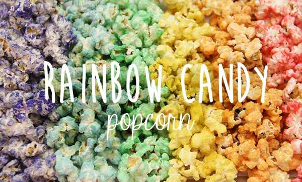 Palomitas de maíz de colores