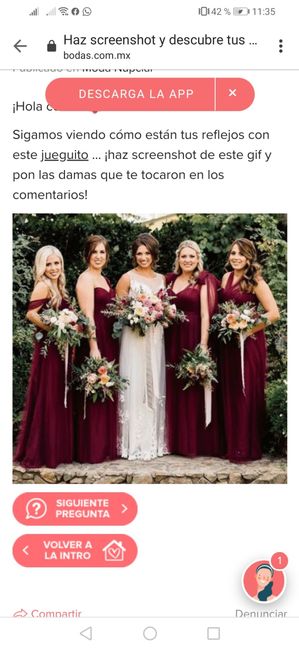 Haz screenshot y descubre tus damas - 1