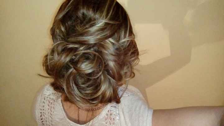 Mi prueba de maquillaje y peinado - 1