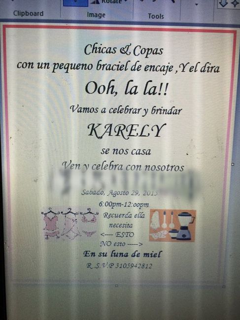 Invitaciones de despedida - 2