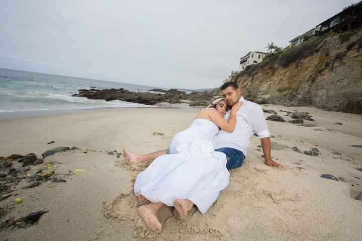 Sesion trash the dress/engagement - 36