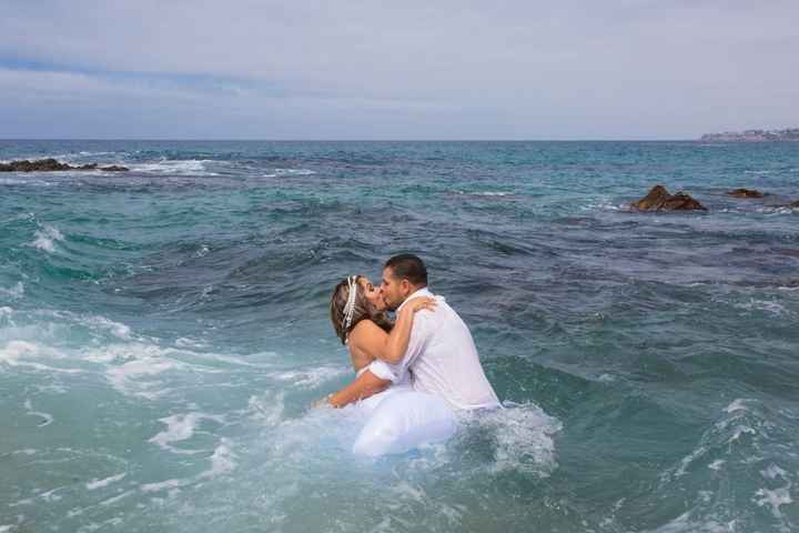 Presuman su foto... la sesión trash the dress!! - 4