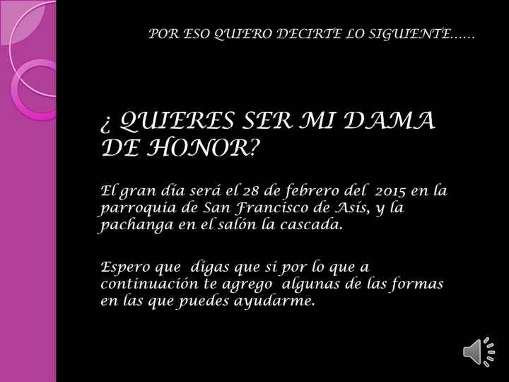 Mis invitaciones para mis damas - 3