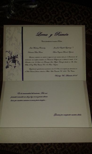 Mis invitaciones... hechas por mi - 2