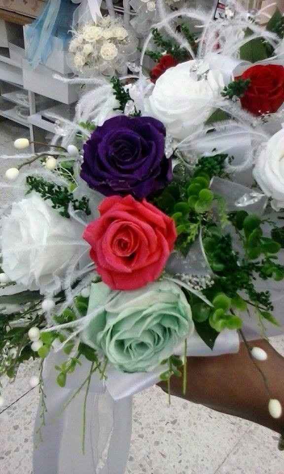 Los colores para el ramo!!!