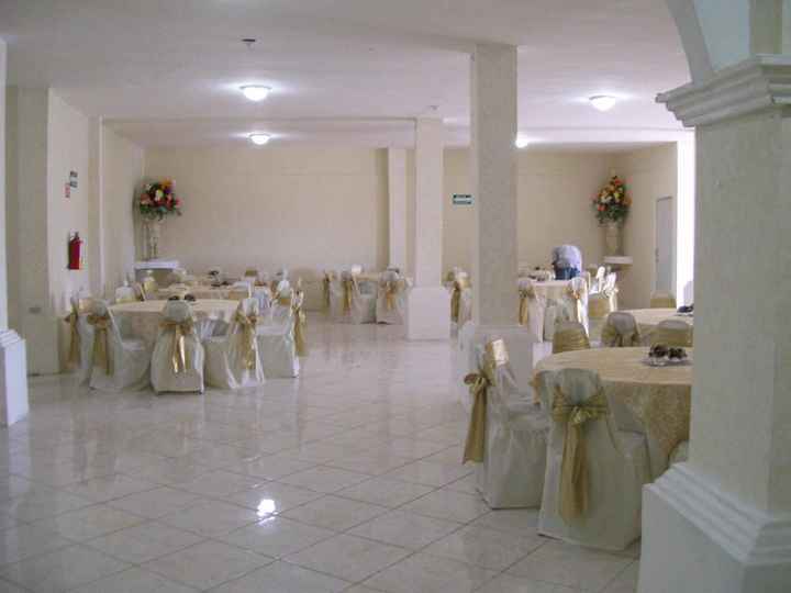 Compartan donde será la recepción!! salón jardin - 4