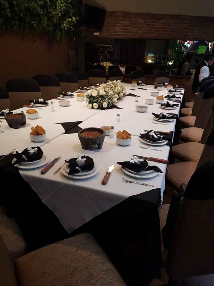 mesa de restaurant