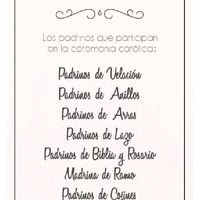 Escoger padrinos - 1