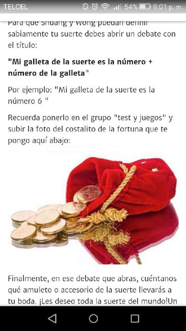 Mi galleta de la suerte es la número 8 - 1