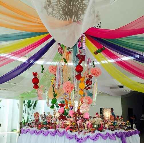 Candy bar o mesa de postres