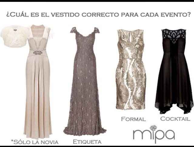 tips para como vestir en bodas