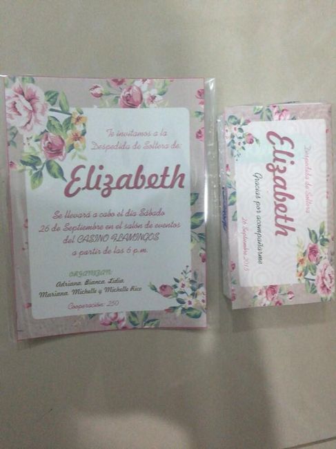 invitaciones de mi despedida