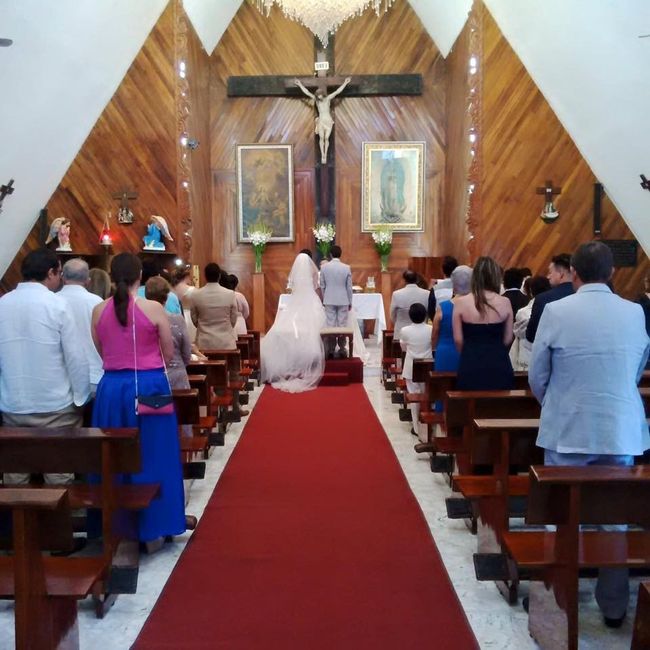 ceremonia en la iglesia