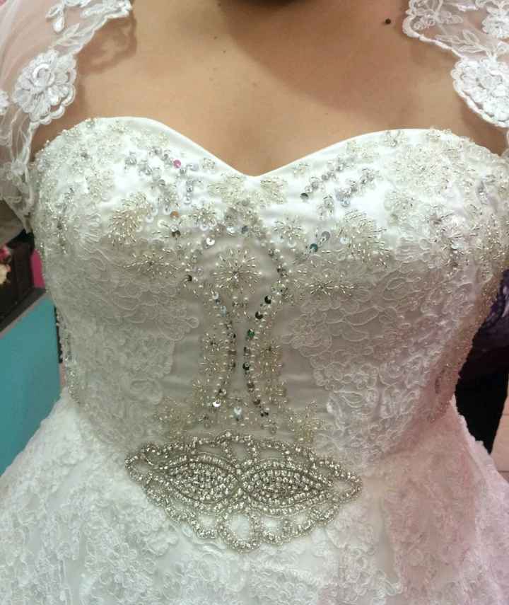 Mi vestido blanco, sin duda hermoso *.* - 2