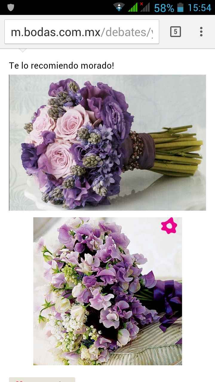 Ramo lila & morado