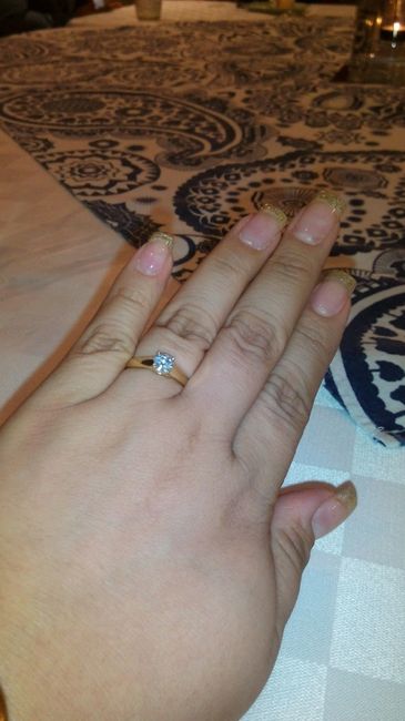 Nuestros hermosos anillos de compromiso !!! - 1