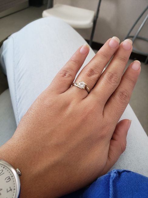 Si hubieras podido elegir el anillo de compromiso.. - 1