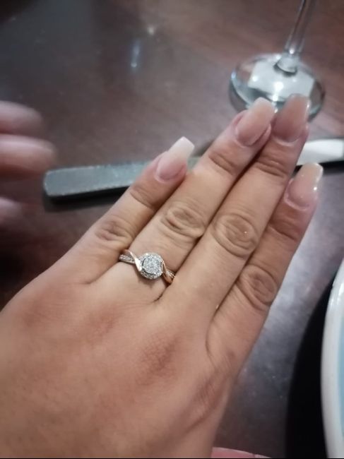 Les gustó su anillo de compromiso? 1