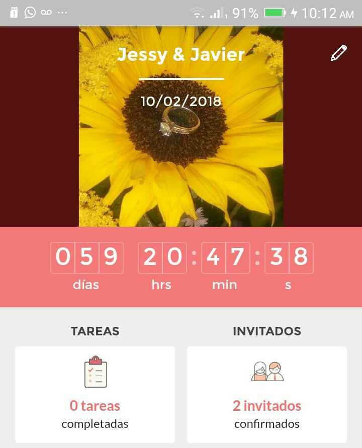 ¿Cuánto tiempo falta para tu boda? - 1