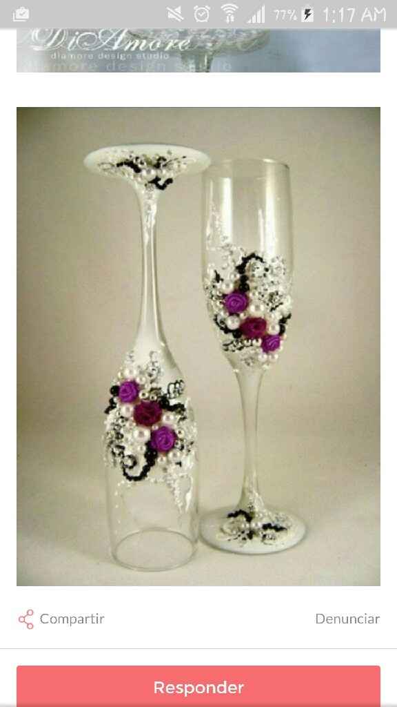 Ideas de copas de novios - 1
