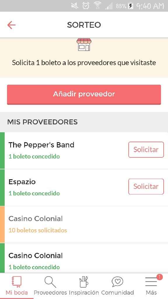 Mis primeros boletos - 1