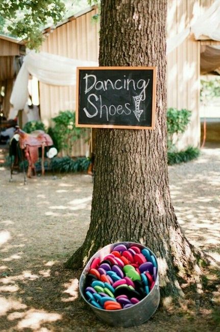 Cómo darán las sandalias durante la boda? - 7