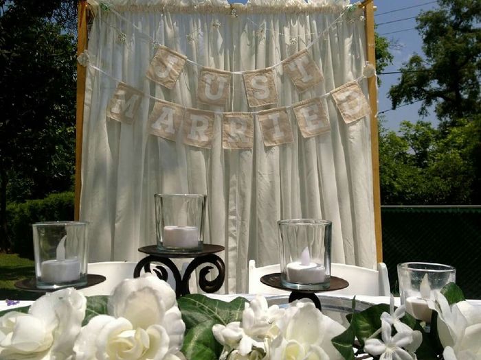 Mesa de novios - 2