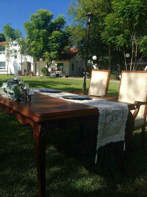 Mesa de novios - 3