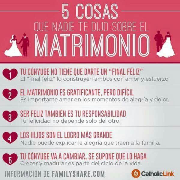 5 cosas que nadie te dijo del matrimonio ... - 1