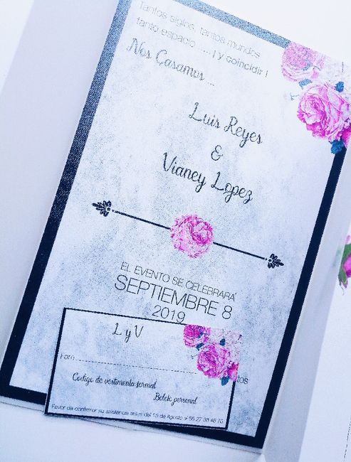 invitaciones listas 💜💐 - 2