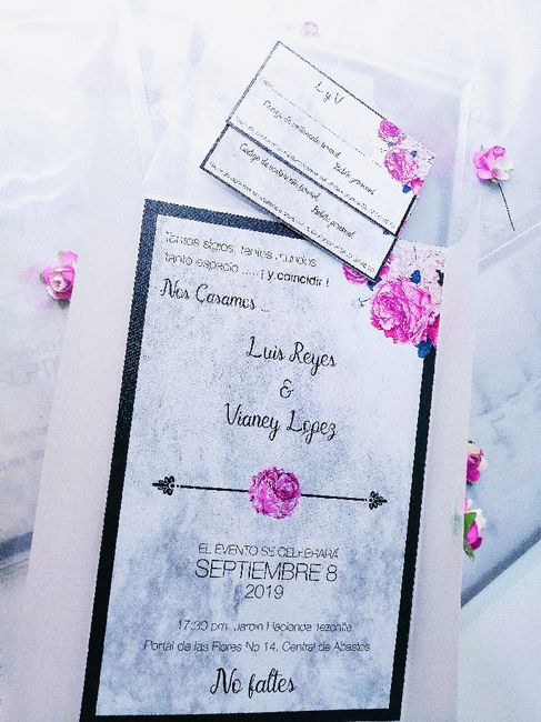 invitaciones listas 💜💐 - 3
