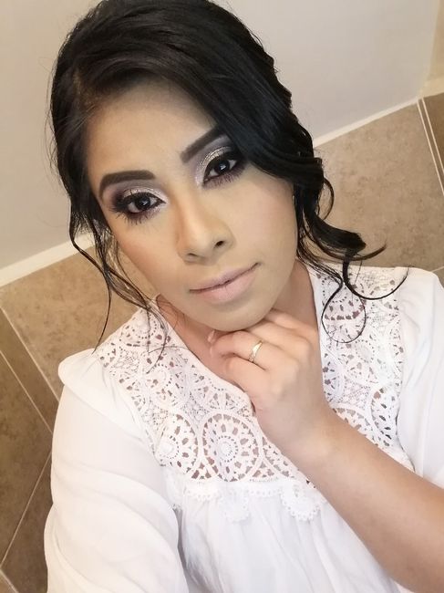 Mi Prueba de Maquillaje y Peinado 💗 - 2