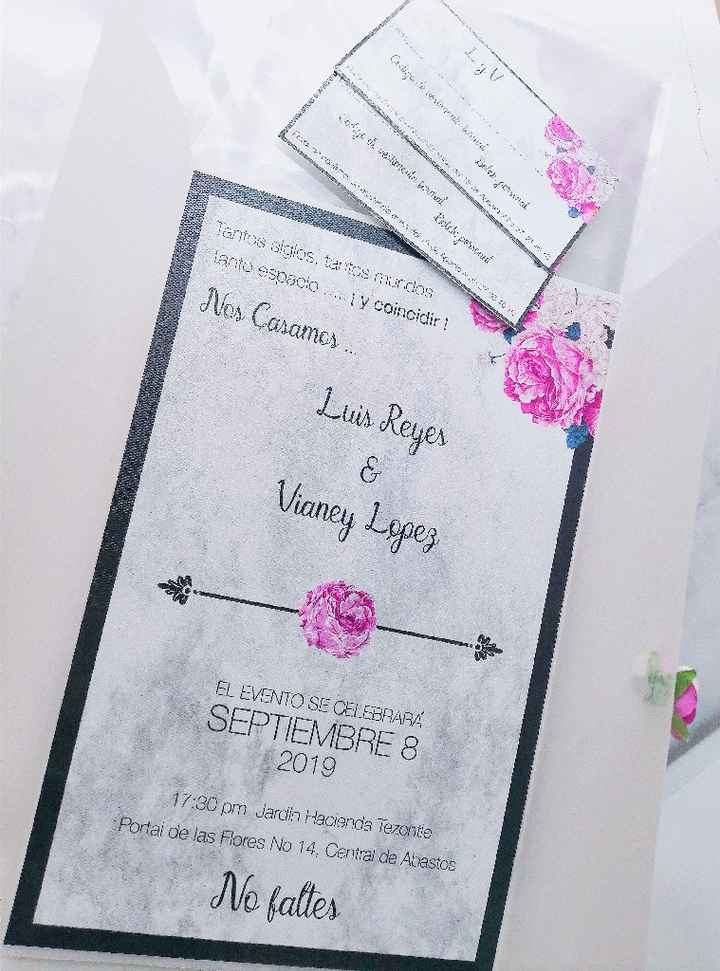 invitaciones listas 💜💐 - 4