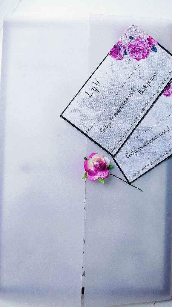 invitaciones listas 💜💐 - 5