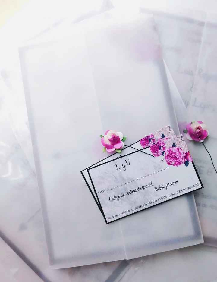 invitaciones listas 💐( Subo de Nuevo el Debate , porque la App Cambia de Calidad las Imágenes 🤔🤔) - 