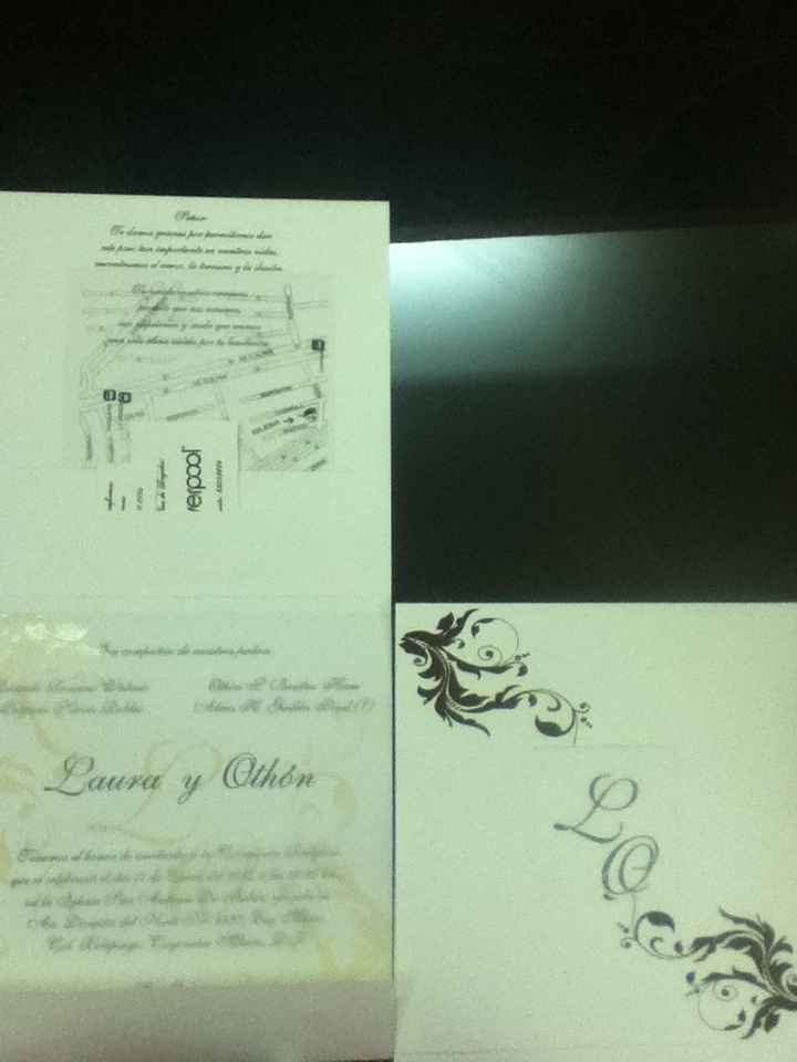 Mis invitaciones por fin!!! - 1