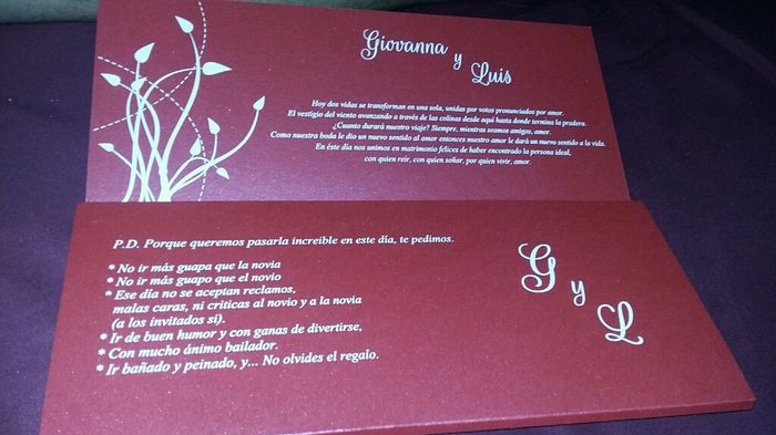 Mis invitaciones - 2