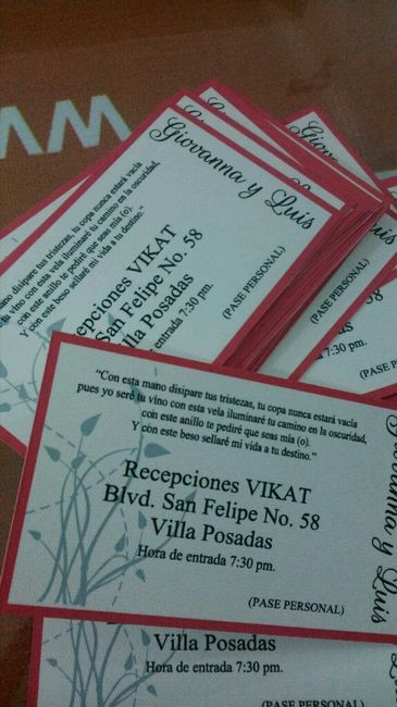 Mis invitaciones - 5