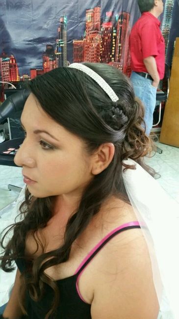 Prueba de peinado y maquillaje - 3