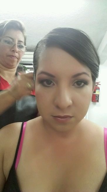 Prueba de peinado y maquillaje - 4