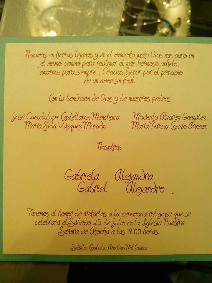 Prueba de invitaciones!! - 1