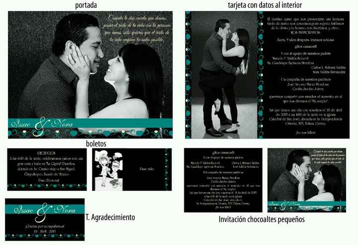 Las invitaciones!!! el tiempo pasa y yo siento sin las invitaciones... - 2