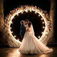 Ideas para decoración de boda "aros de flores" en cdmx - 1