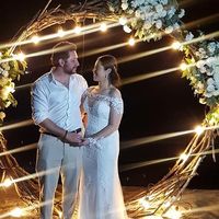 Ideas para decoración de boda "aros de flores" en cdmx - 4
