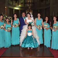 Color de vestido de damas - 1