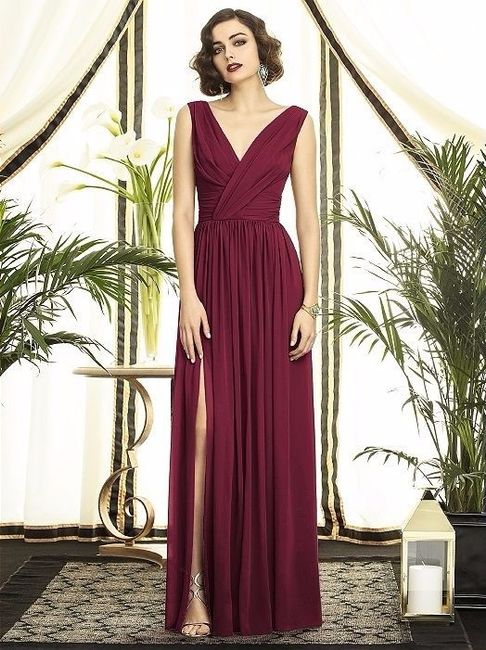 El color para el vestido de mis hermosas damas