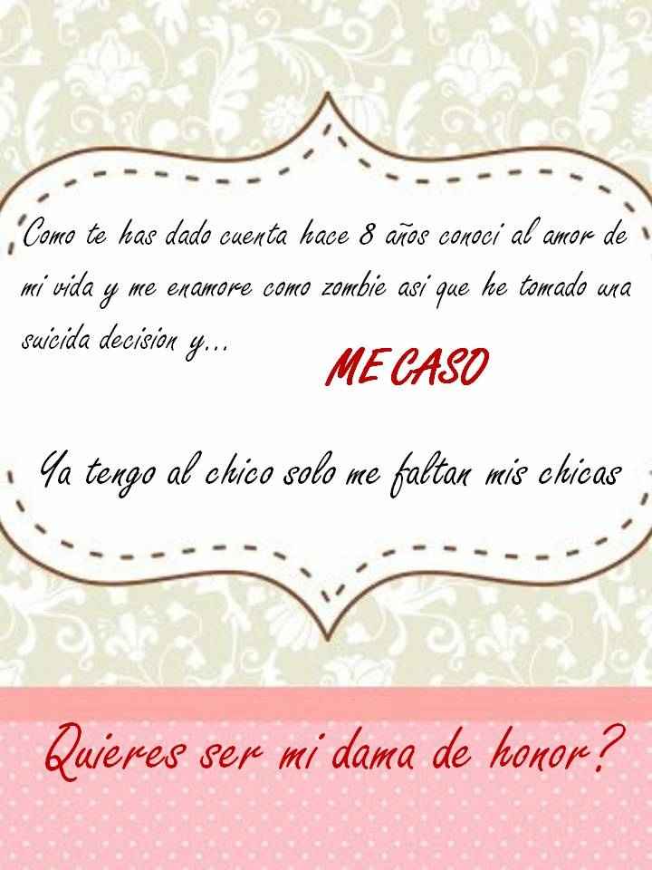Mis plantillas de invitacion a mis damas - 2