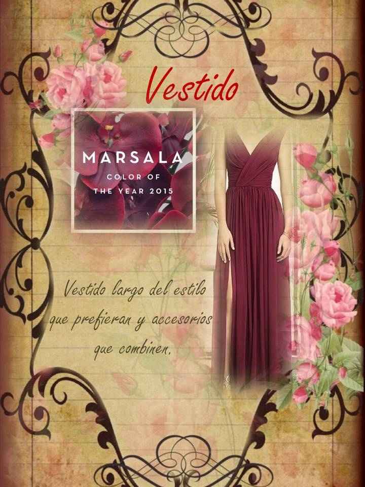 Vestidos de damas - 1