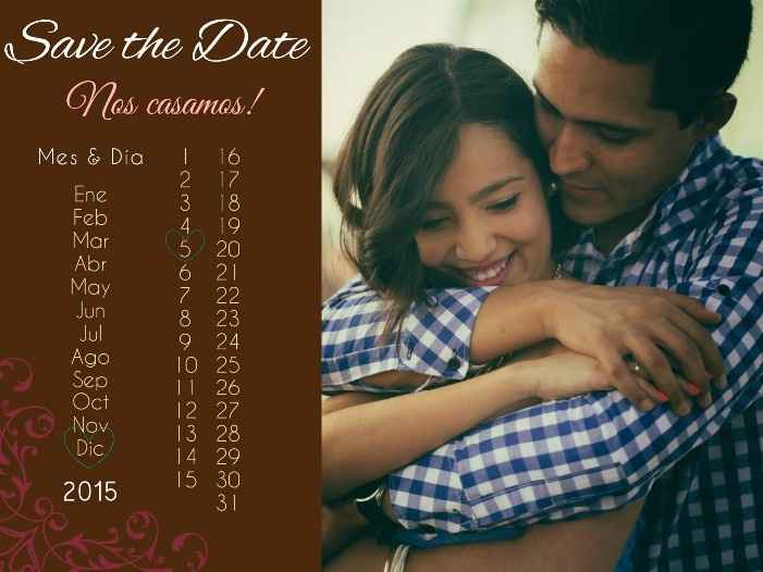 Save the date 