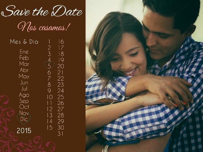 Save the date 